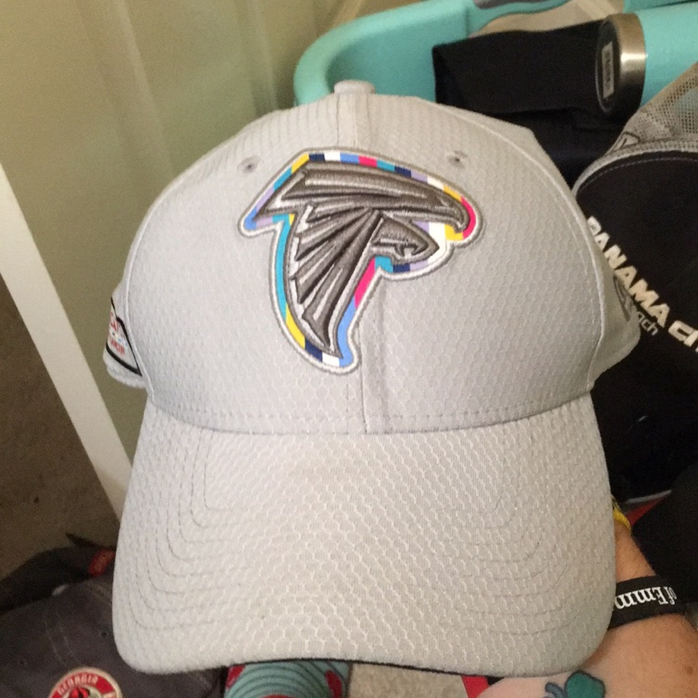 Rainbow atlanta falcons hat